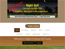 Tablet Screenshot of eaglescrossing.com